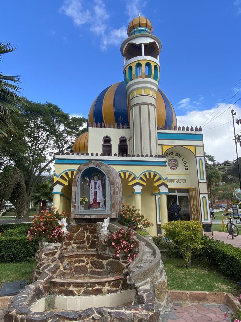 Réplica de la Pagoda China en el Parque Jipiro